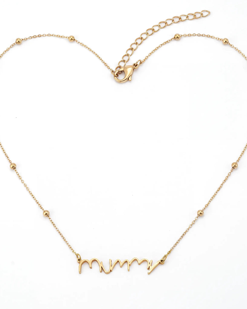 Kids Handwriting Necklace | Gold, Silver & Platinum