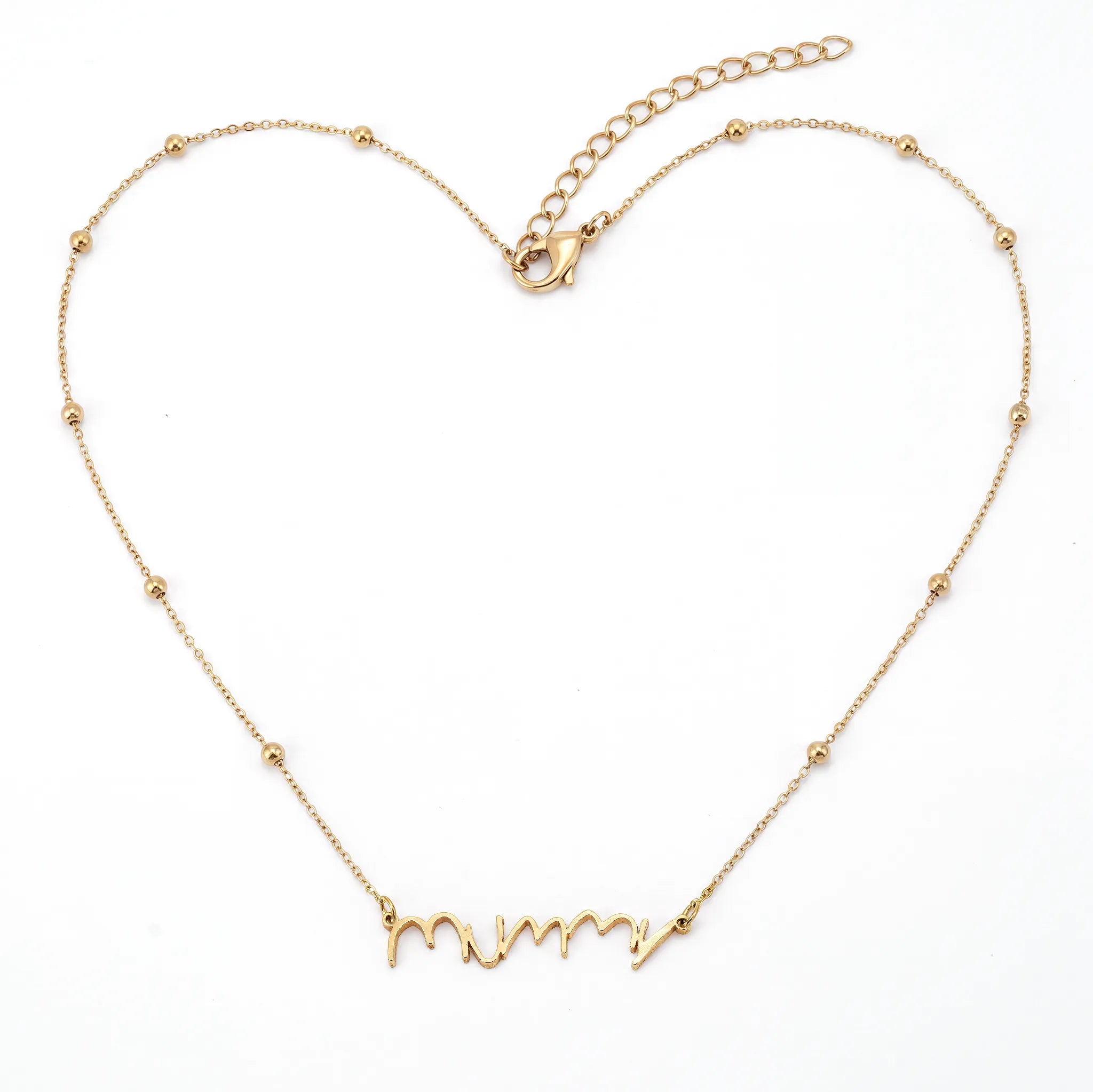 Kids Handwriting Necklace | Gold, Silver & Platinum