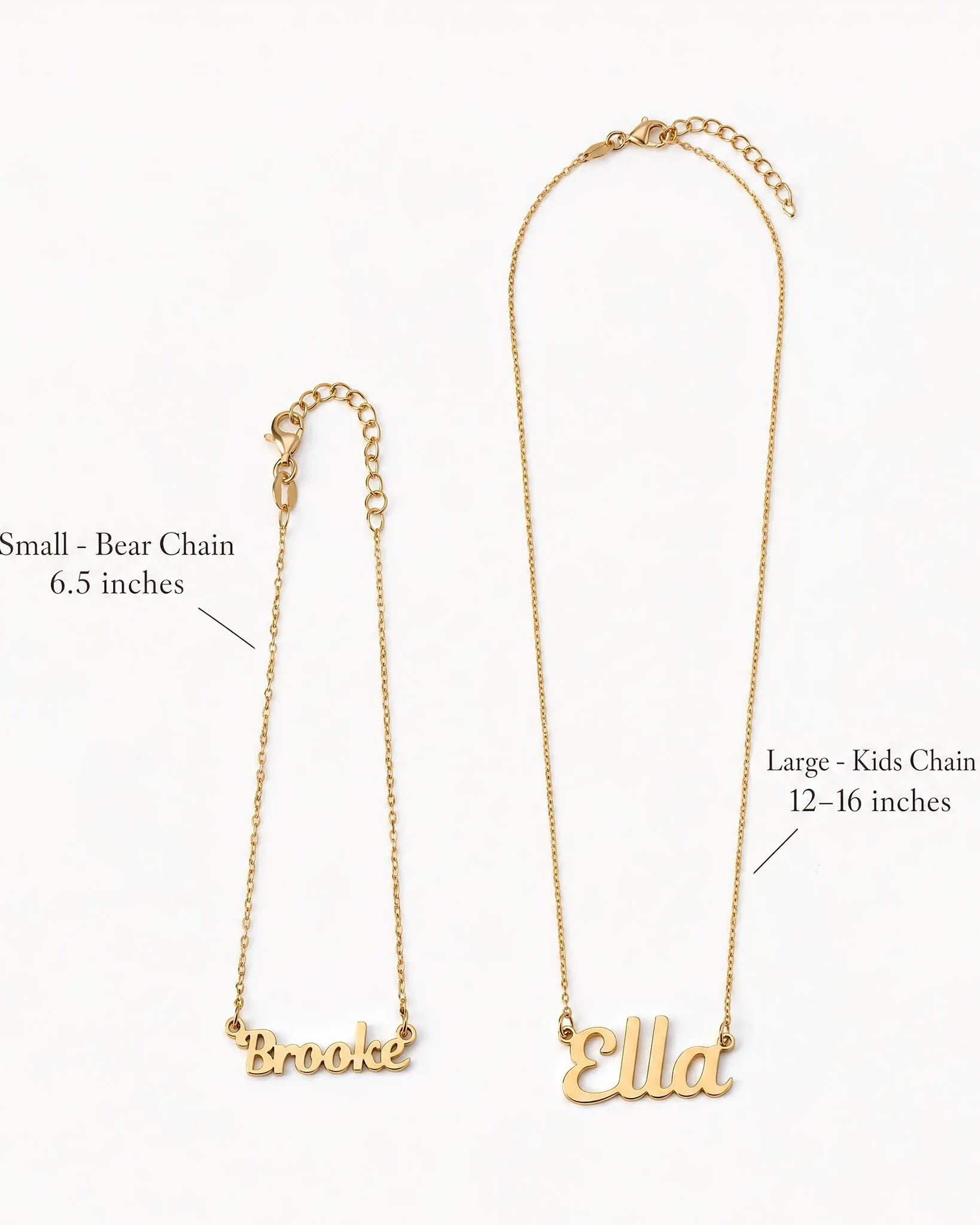 Me & My Bear - Child & Toy Matching Necklace Set