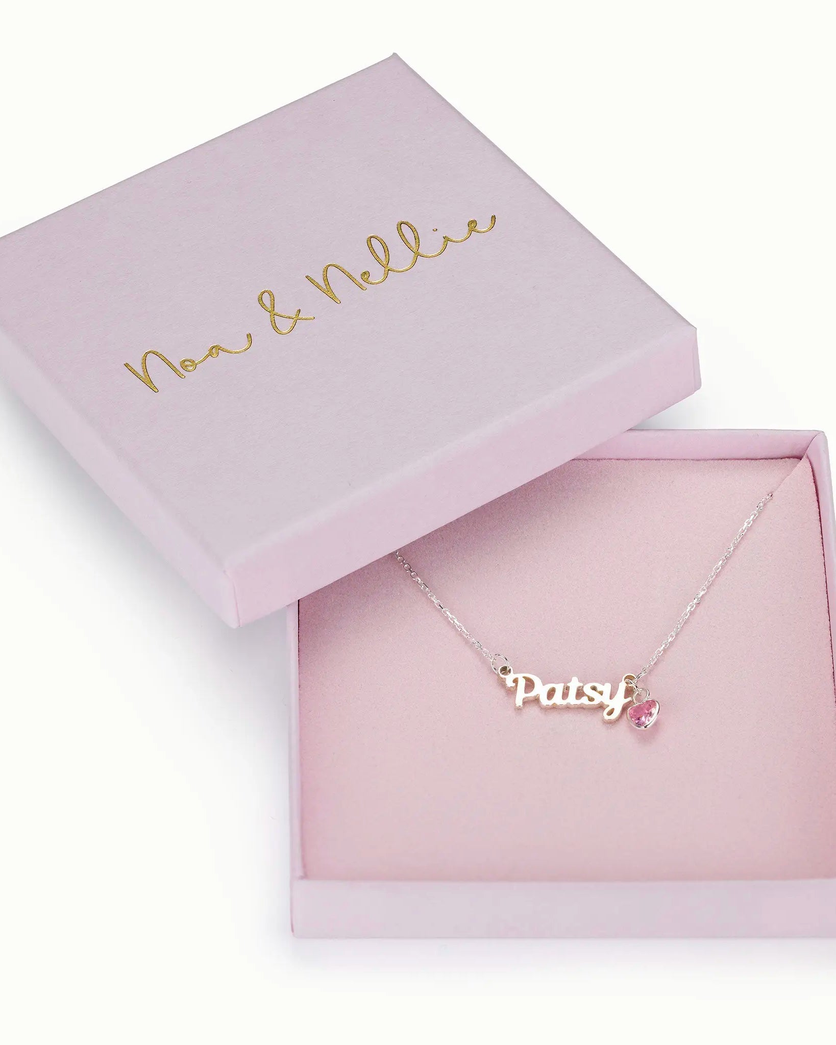 Custom Kids Name Necklace – Personalised Children’s Jewellery in Gold or Silver – Font2