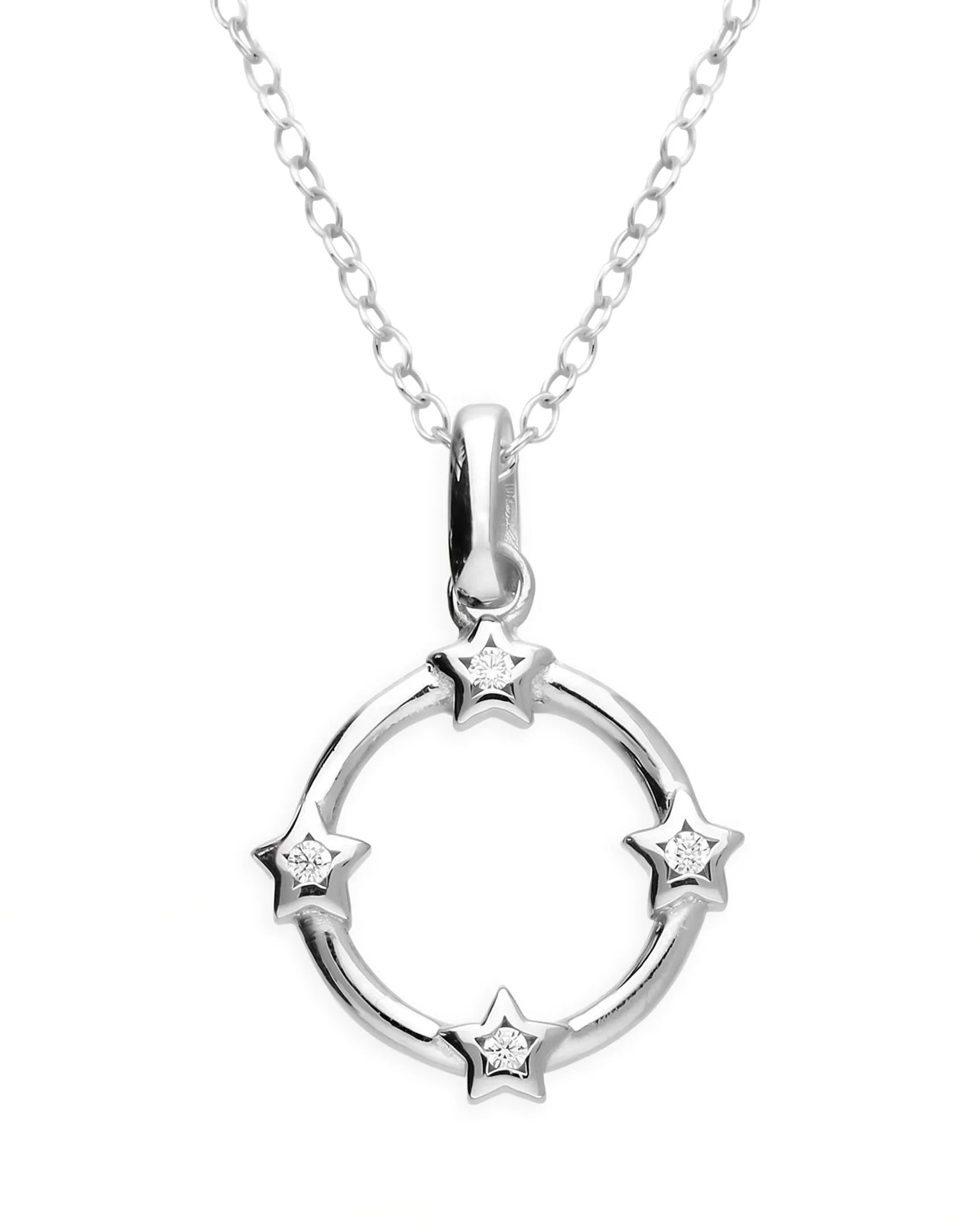 Star Circle Pendant