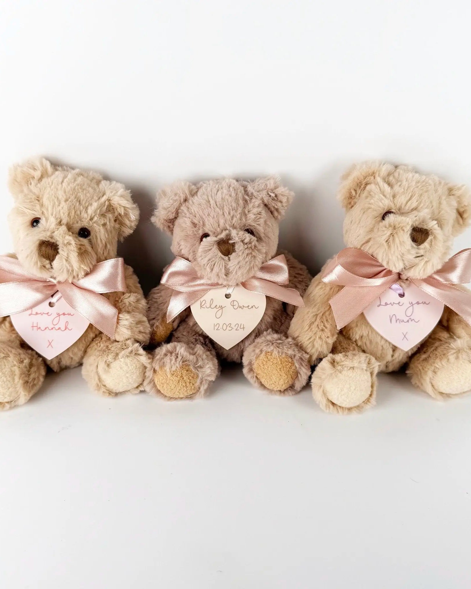 Kids Gift Box – Personalised Name Necklace, Teddy & Cookie Set