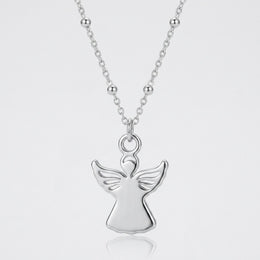 Angel Charm Necklace & Bracelet