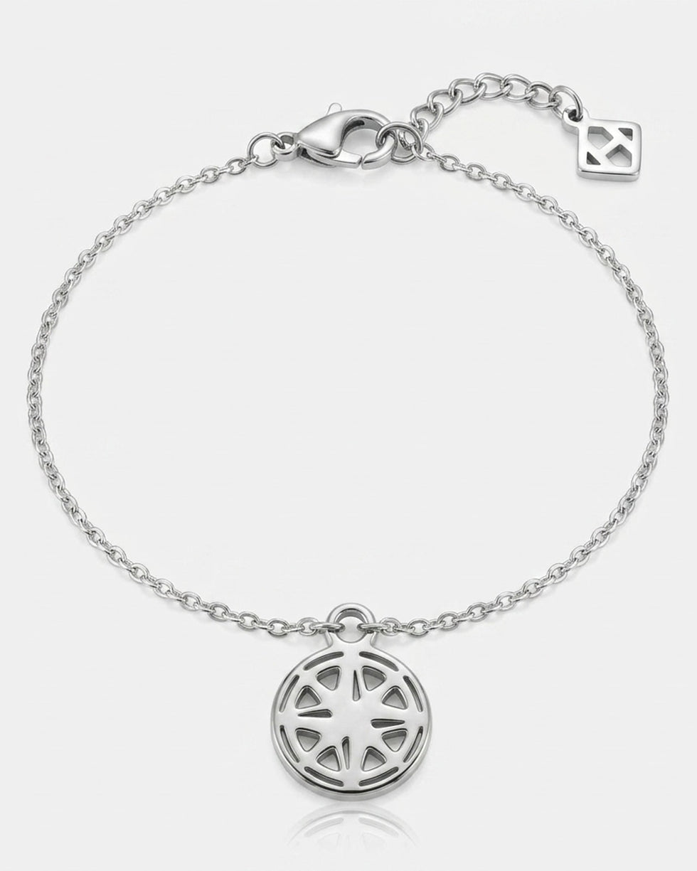 Compass Charm Necklace & Bracelet