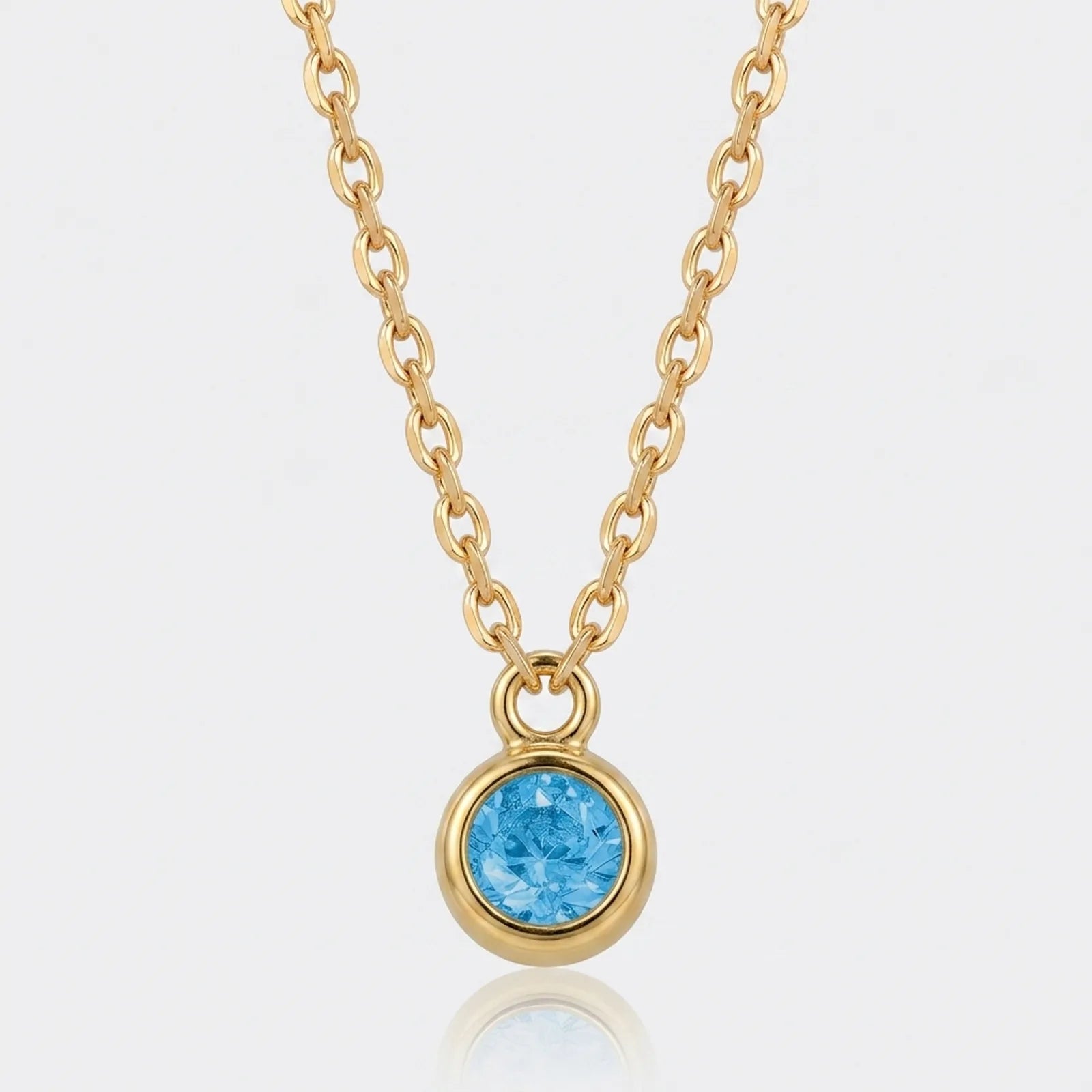 Free Gift: December Blue Zircon Birthstone