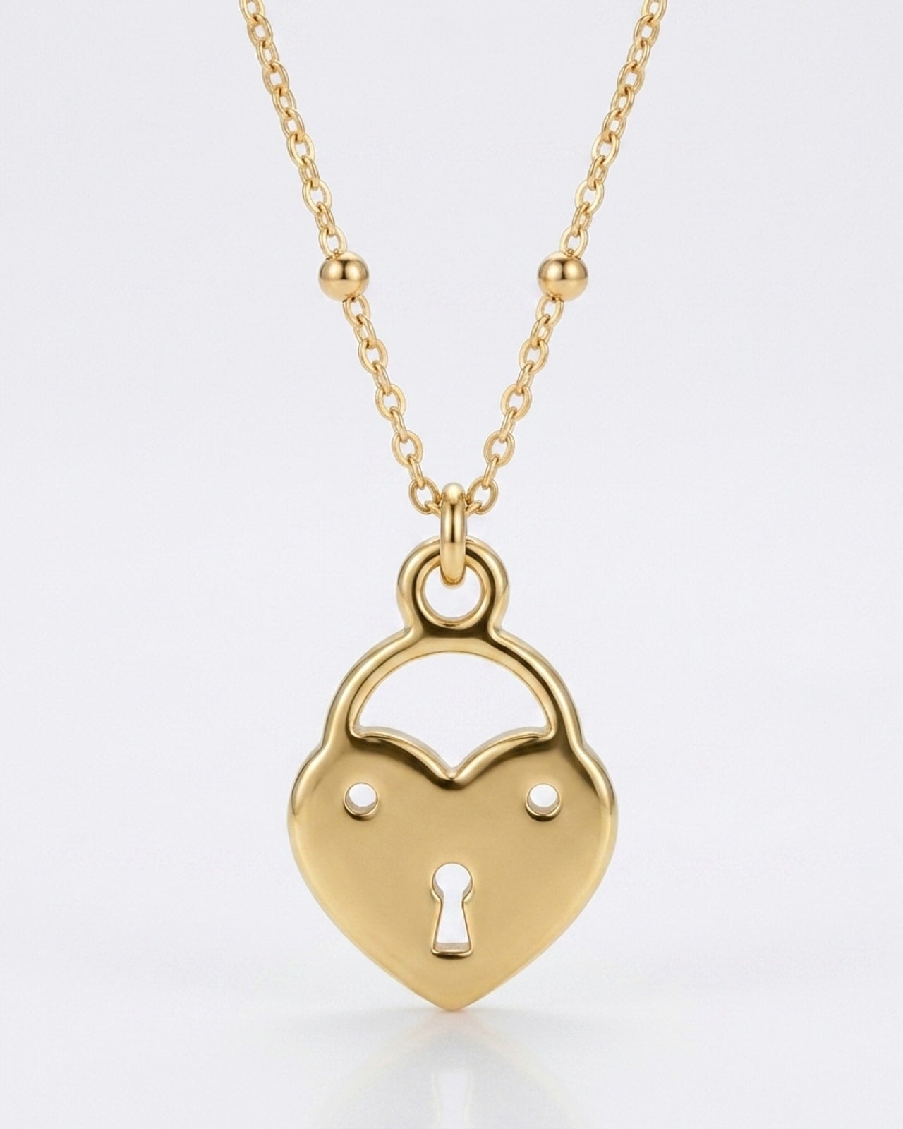 Free Gift: Heart Love Lock Charm