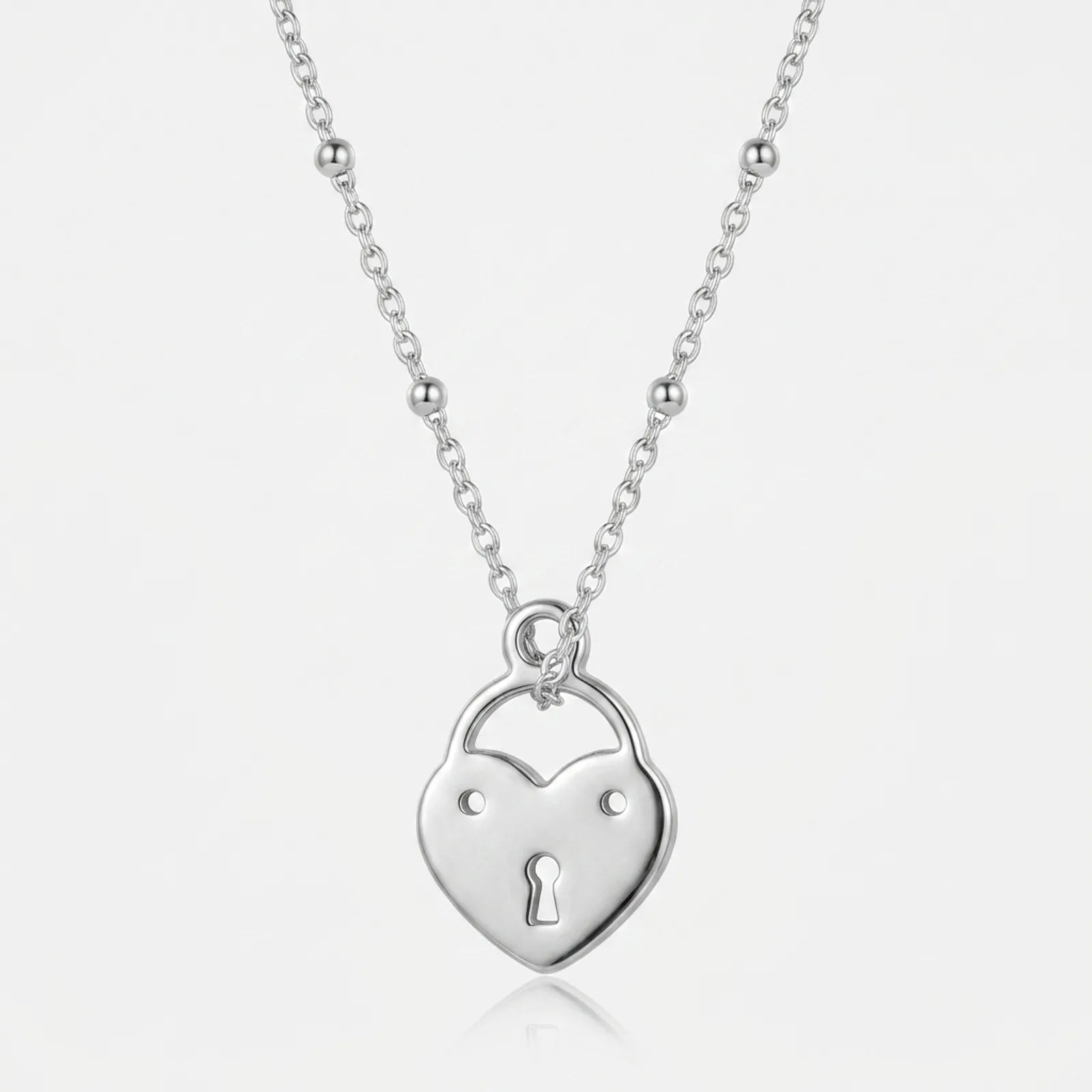 Free Gift: Heart Love Lock Charm