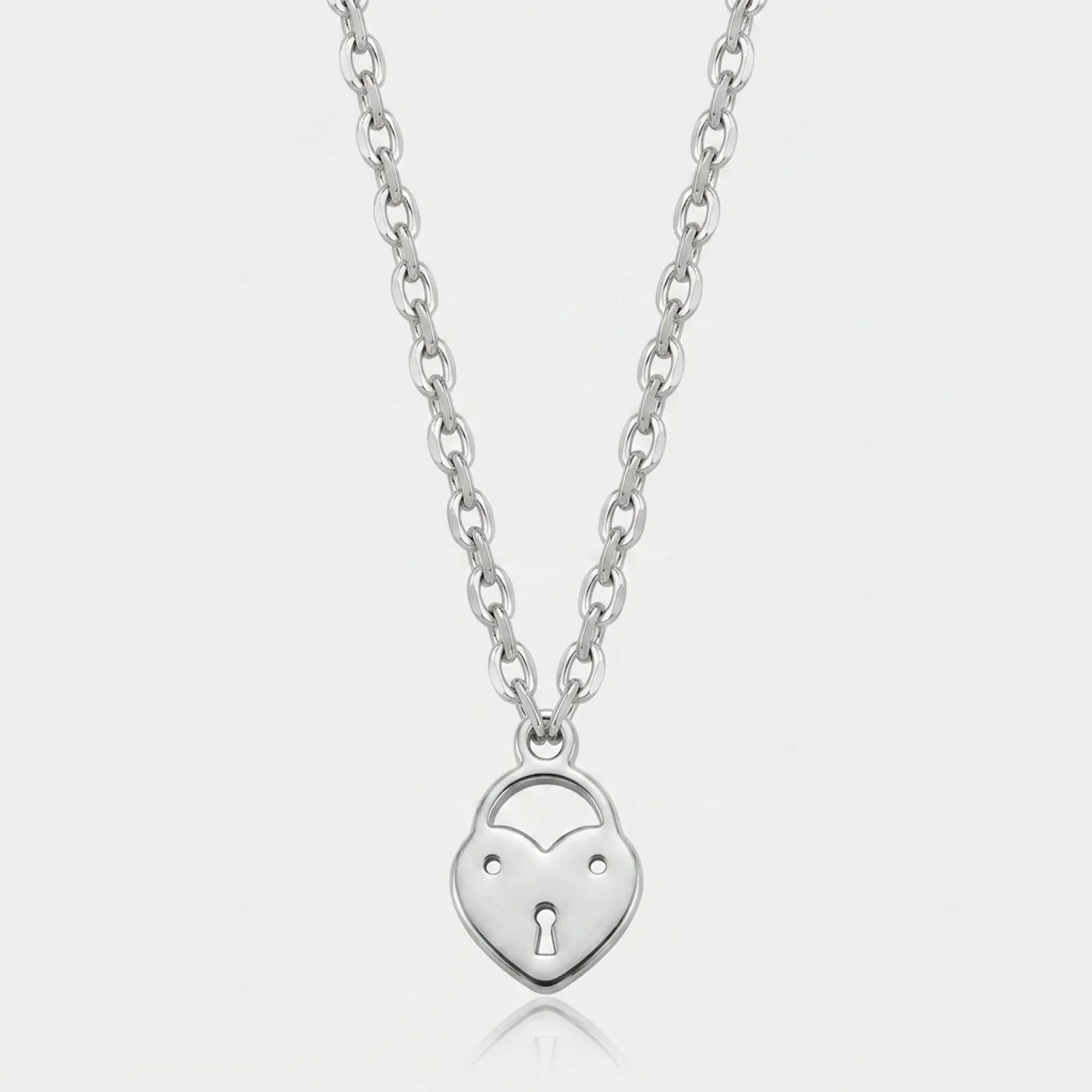 Free Gift: Heart Love Lock Charm