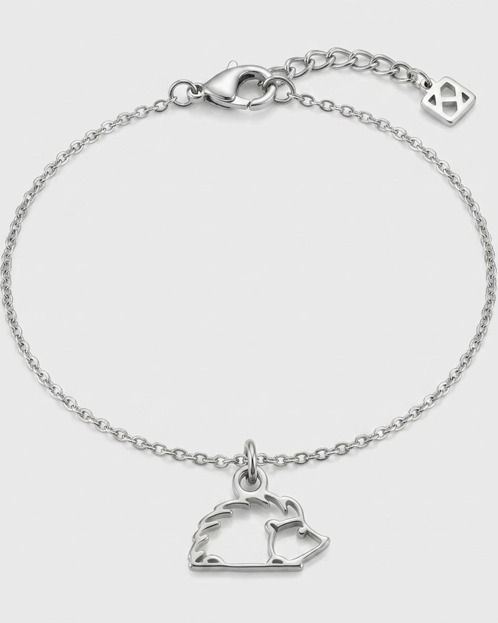 Hedgehog Charm Necklace & Bracelet