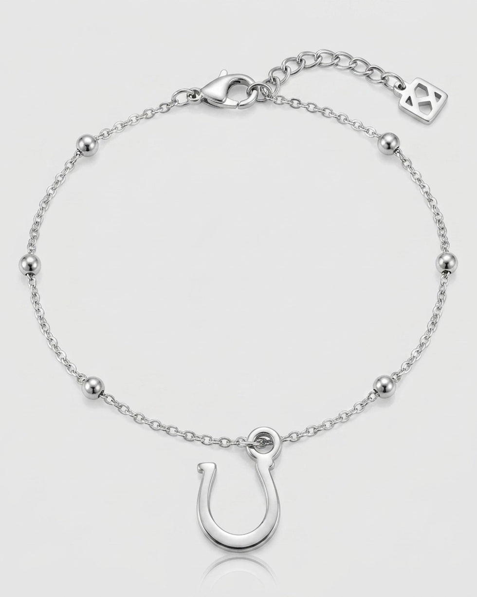Horseshoe Charm Necklace & Bracelet