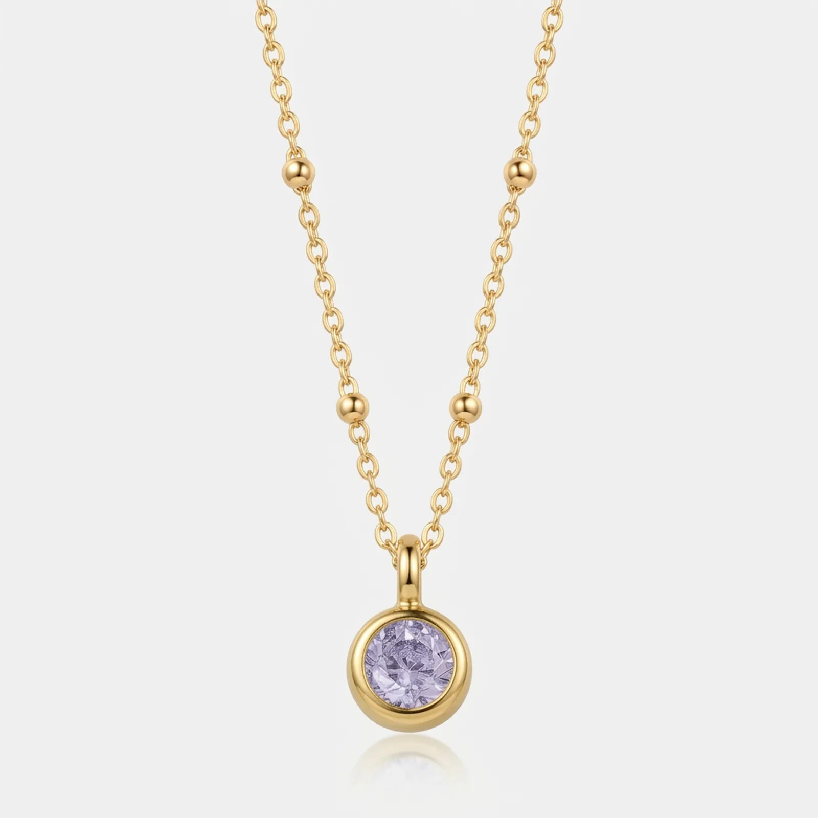 Free Gift: June Light Amethyst Birthstone