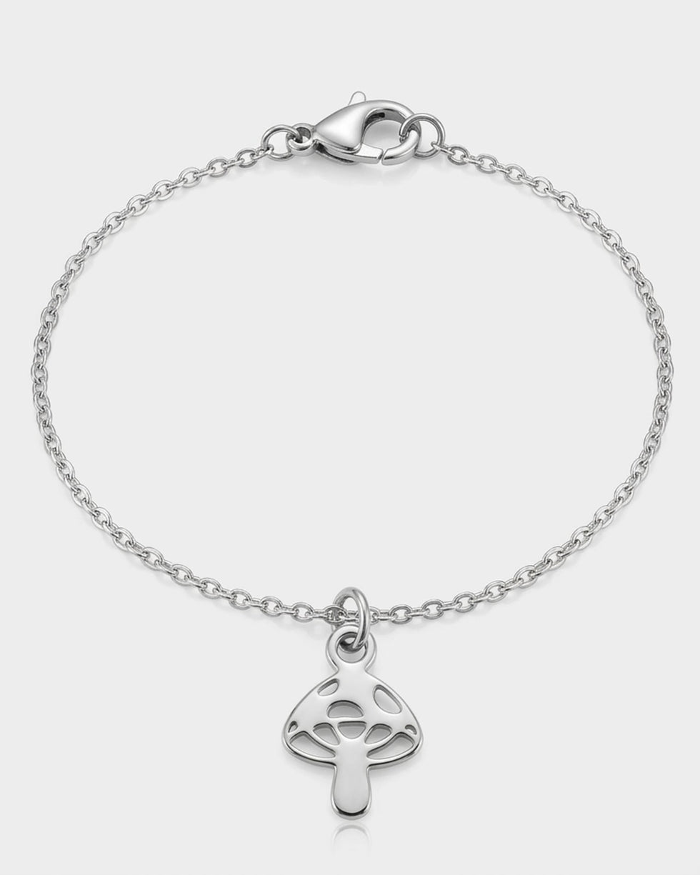 Mushroom Charm Necklace & Bracelet