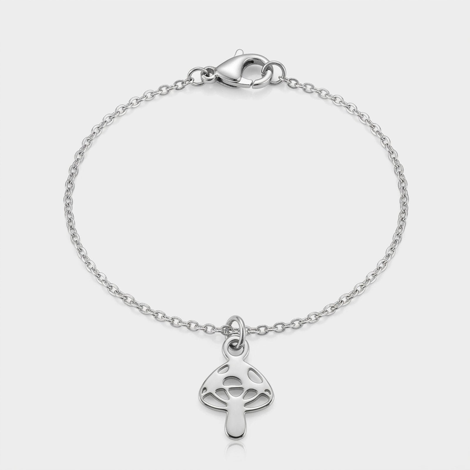 Mushroom Charm Necklace & Bracelet