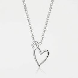 Signature Heart Charm Necklace & Bracelet