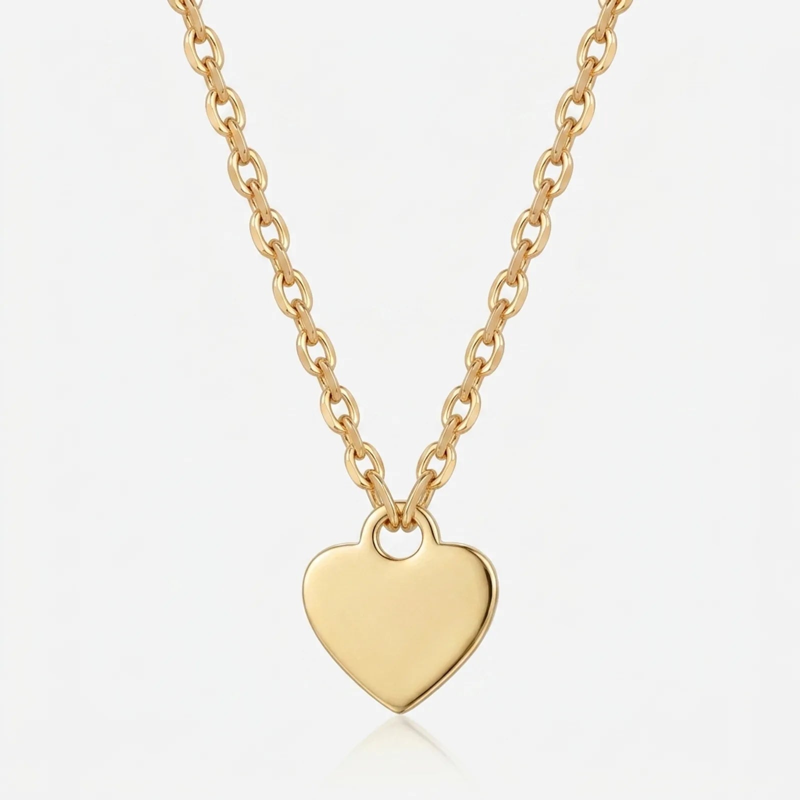 Free Gift: Solid Heart Charm