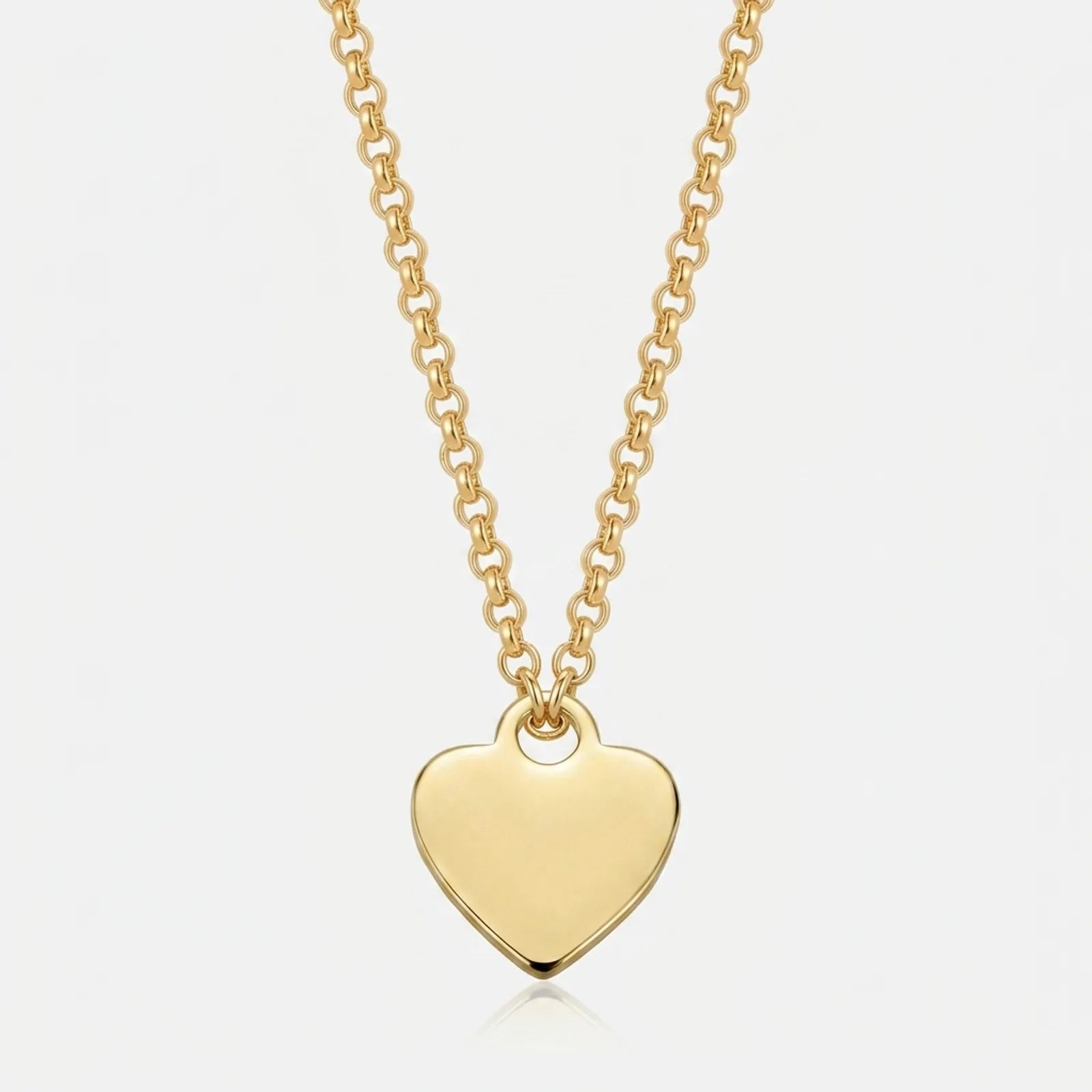 Free Gift: Solid Heart Charm