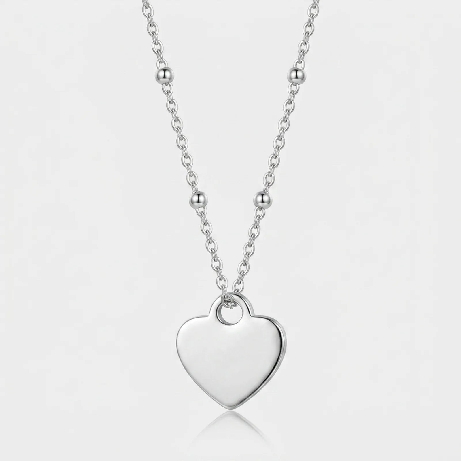 Free Gift: Solid Heart Charm