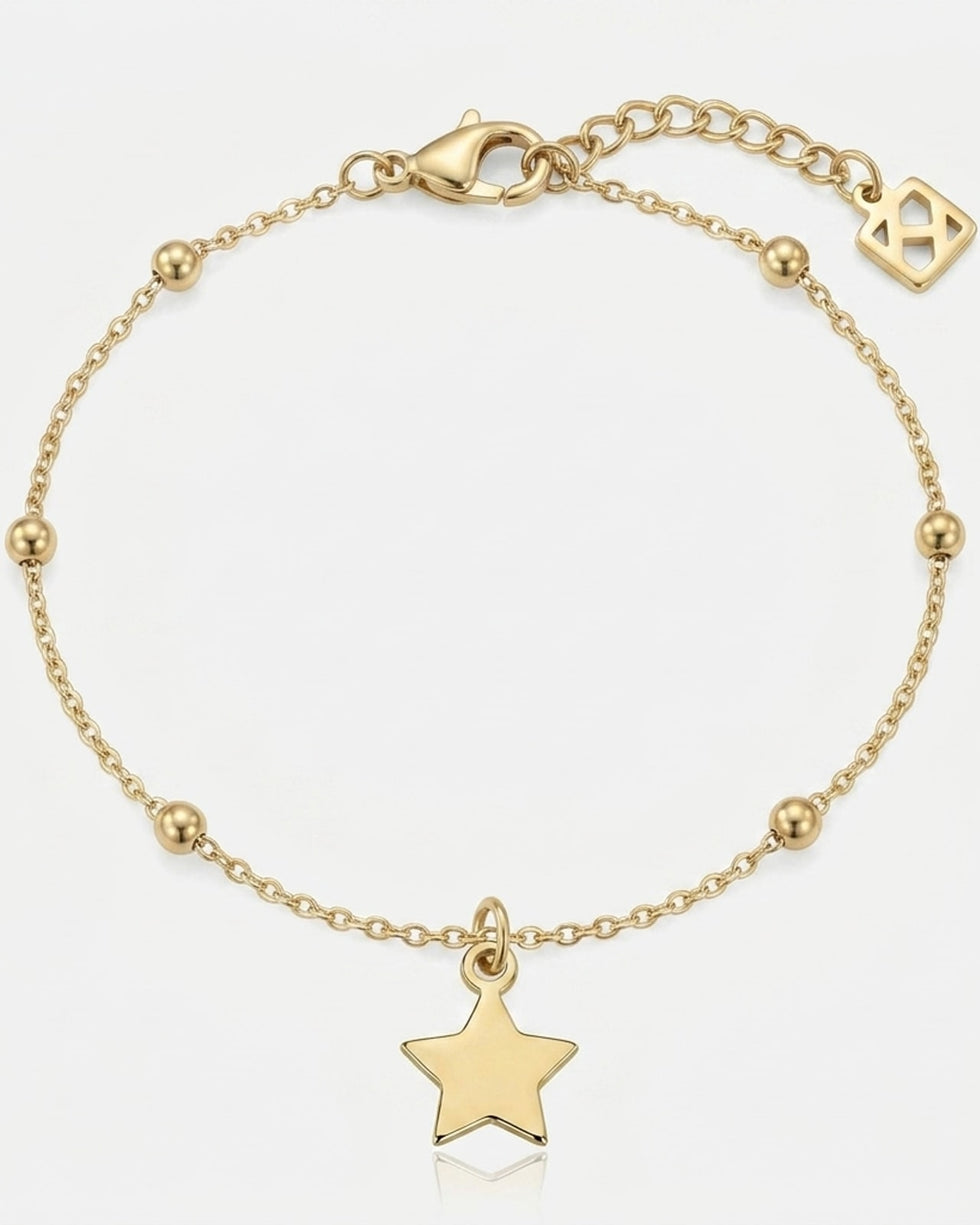 Star Charm Necklace & Bracelet