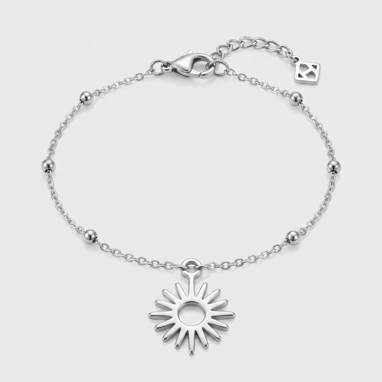 Sun Charm Necklace & Bracelet
