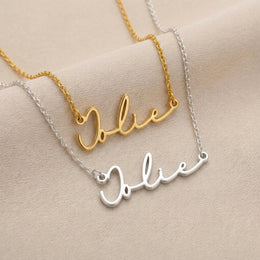 Alice Name Necklace | 18ct Gold, Silver & Vermeil | Ready to Ship