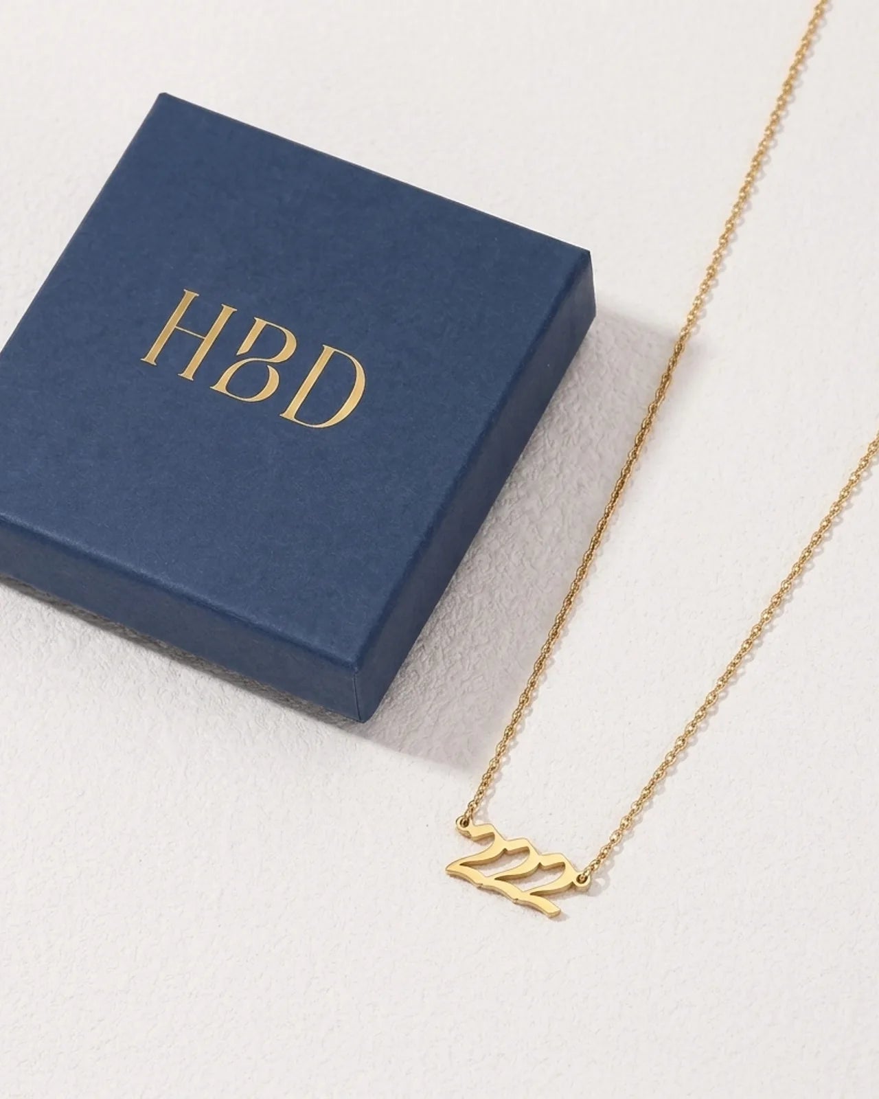 Custom Angel Number Necklace – Personalised Jewellery – Up to 4 Digits