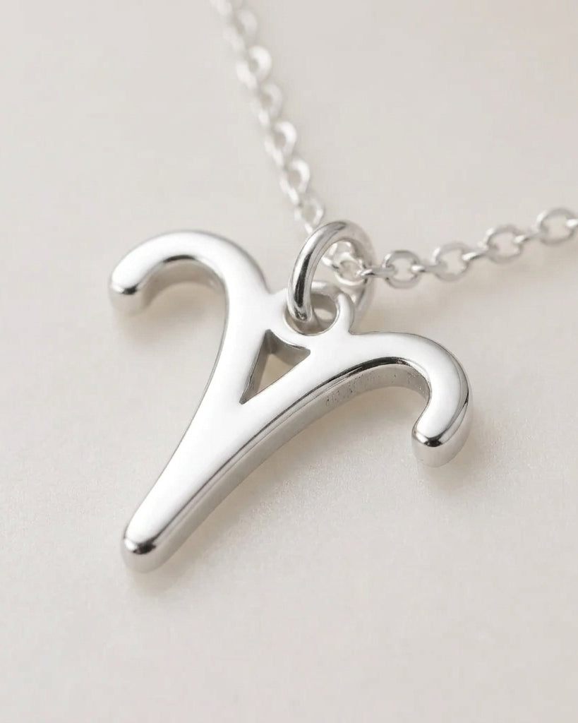 Aries Zodiac Necklace | Star Sign Pendant, Gold & Silver