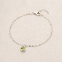 August Birthstone Bracelet