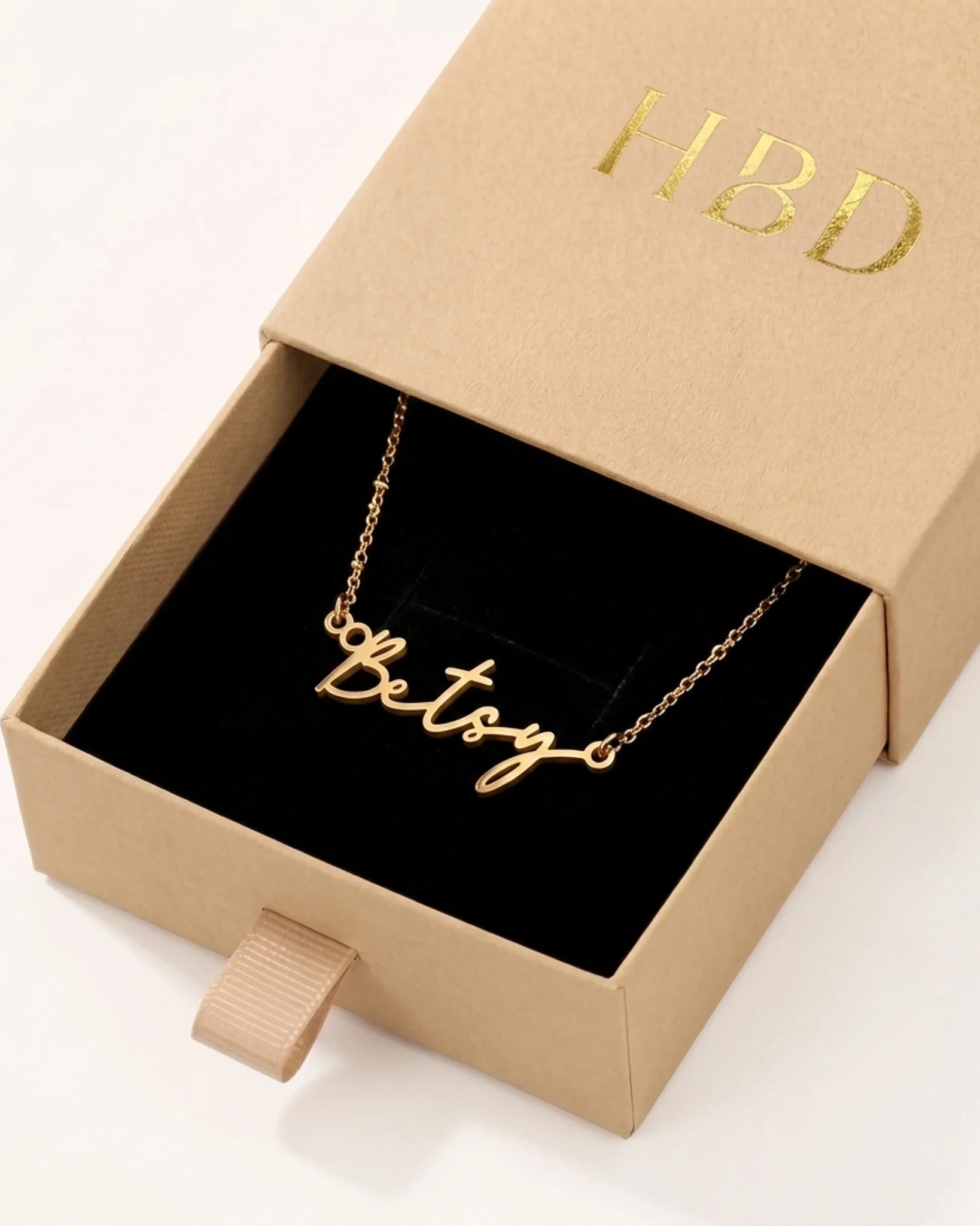 Betsy Name Necklace | 18ct Gold, Silver & Vermeil | Ready to Ship
