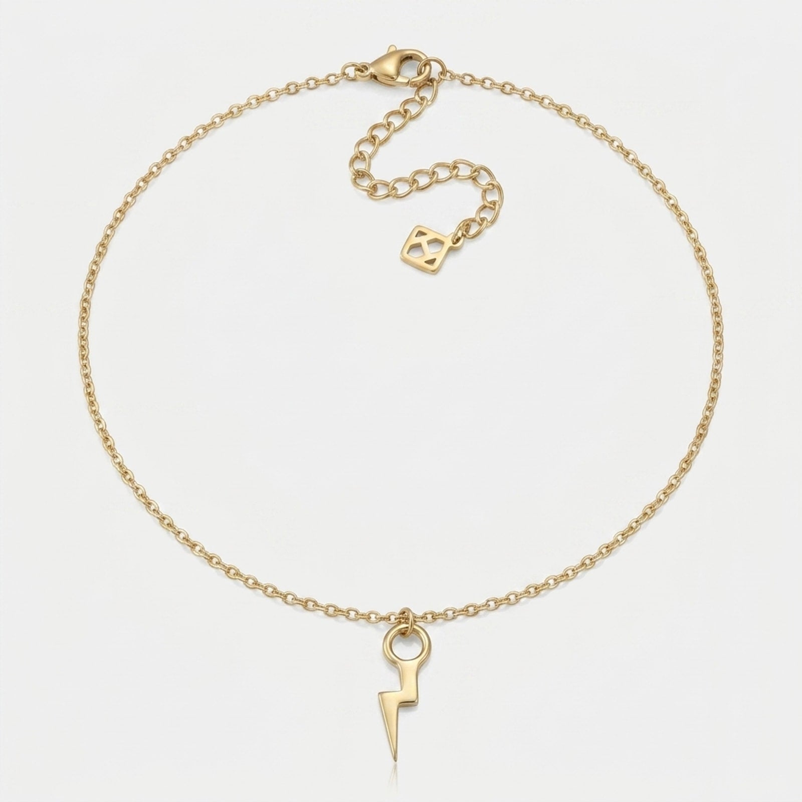 Bolt Charm Necklace & Bracelet