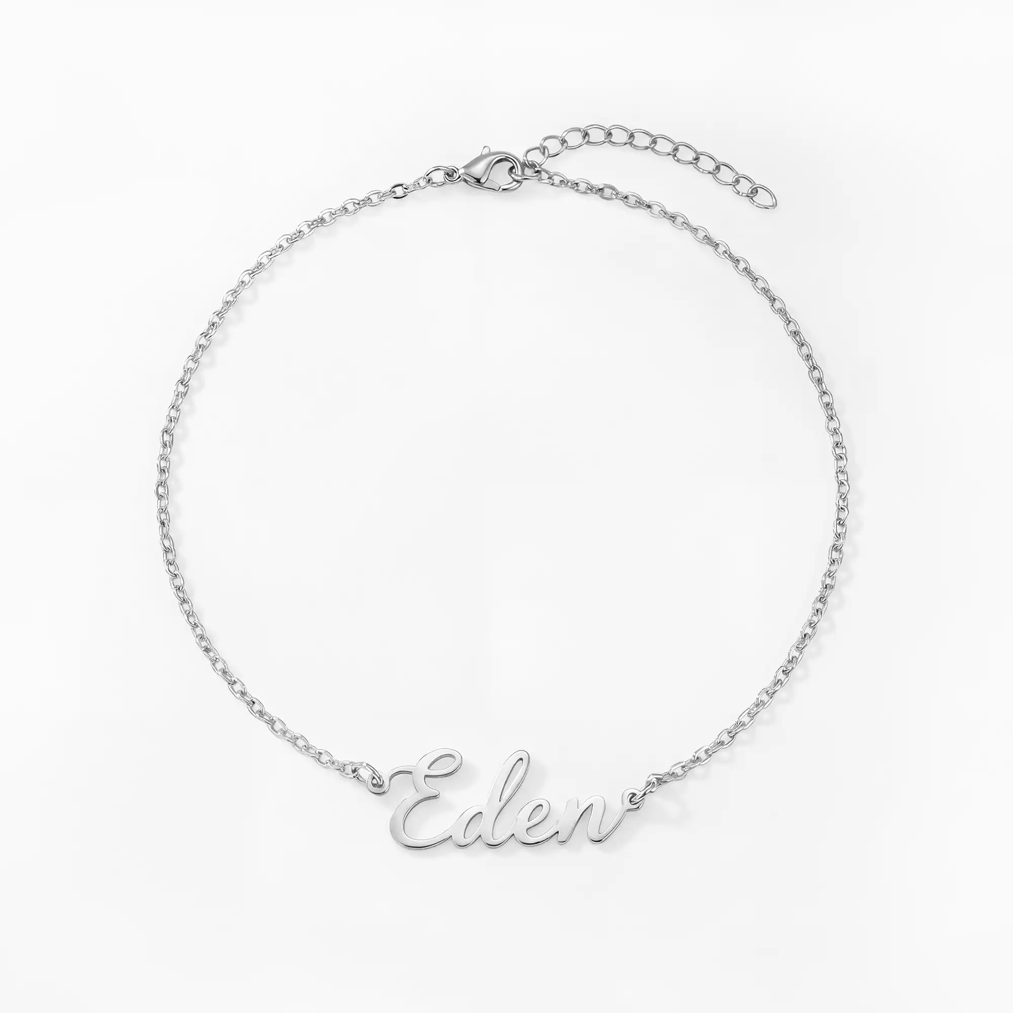 Bracelet Personalised Name Bracelet HBD Personalised Name Bracelet in Gold or Silver – Custom Bracelet Gift for Her - Font3