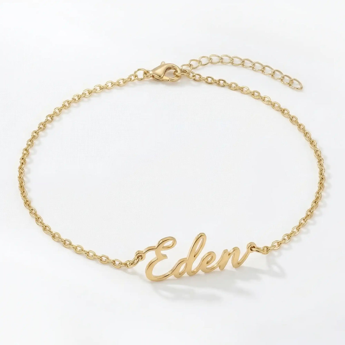 Personalised Name Bracelet in Gold or Silver – Custom Bracelet Gift for Her - Font3