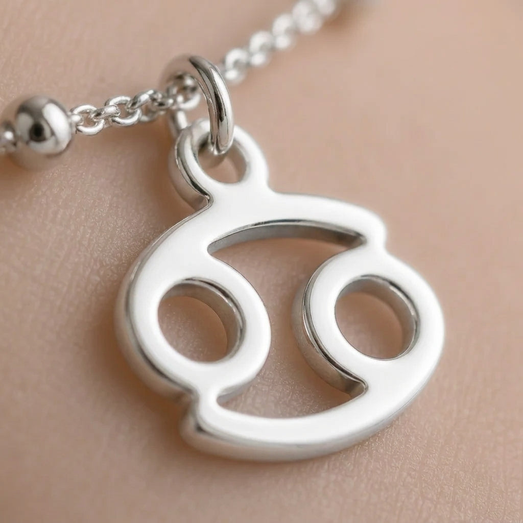 Cancer Zodiac Bracelet | Star Sign Charm, Gold & Silver