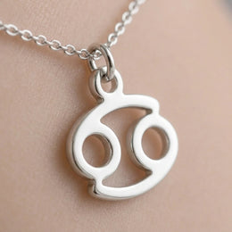 Cancer Zodiac Bracelet | Star Sign Charm, Gold & Silver