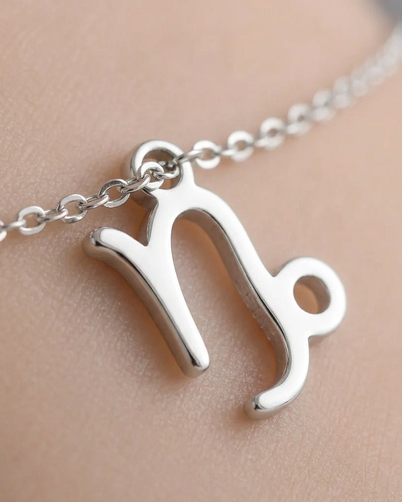 Capricorn Zodiac Bracelet | Star Sign Charm, Gold & Silver