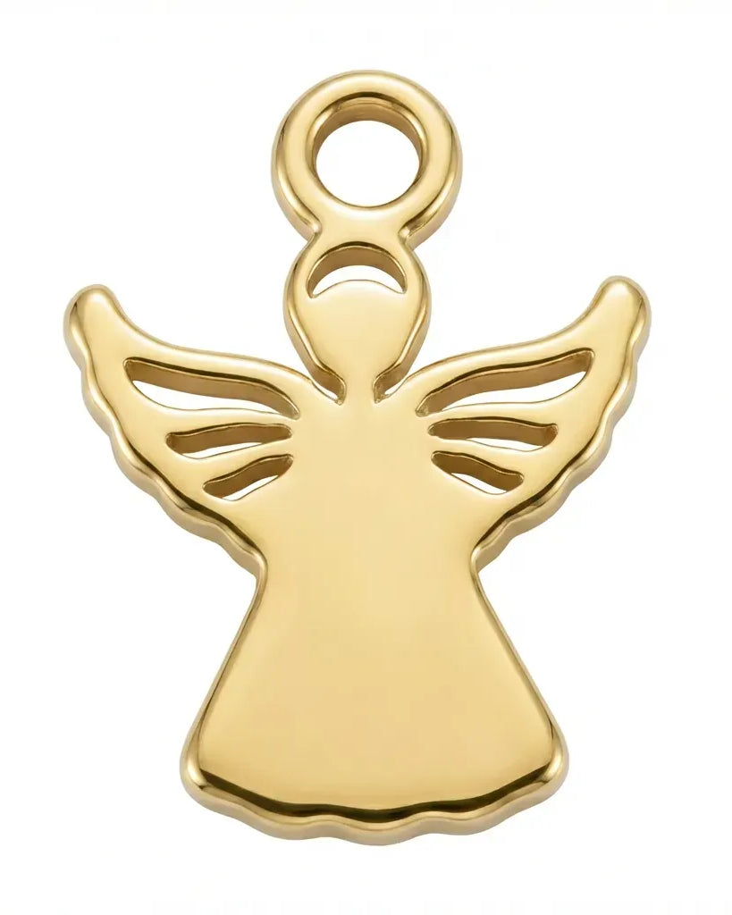 Angel Charm Necklace & Bracelet