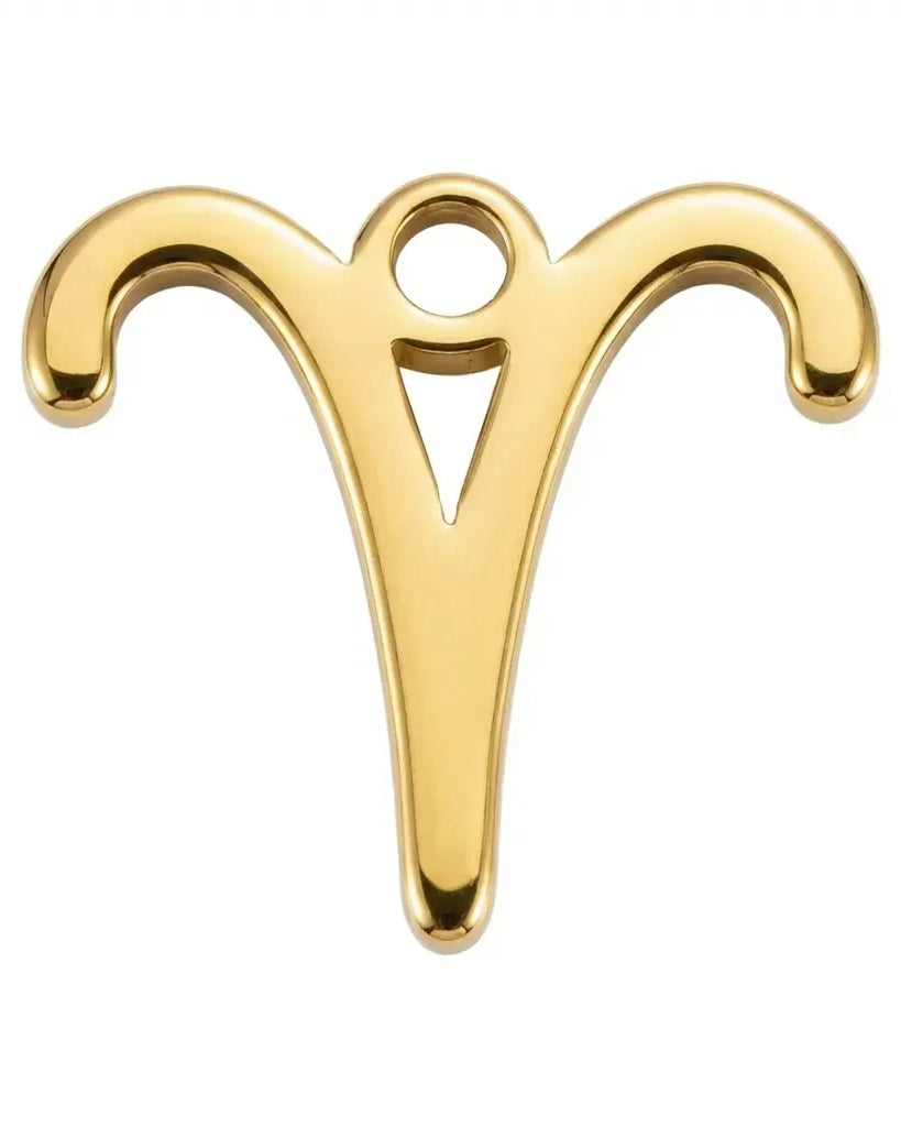 Goldener Widder-Anhänger