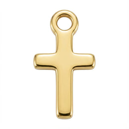 Cross Charm Necklace & Bracelet