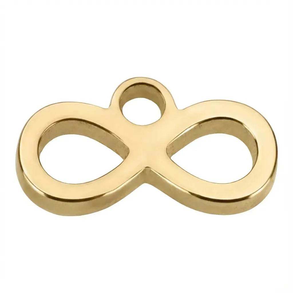 Charm Gold Infinity Symbol Charm HBD Gold Infinity Symbol Charm