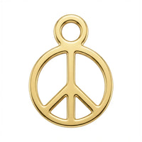 Gold Peace Pendant
