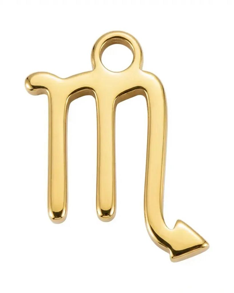 Gold Scorpio Pendant