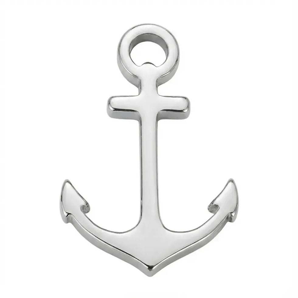 Anchor | Gold or Silver Add-On Charm - HBD