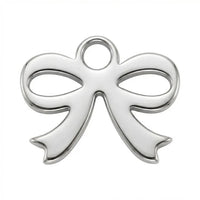 Silver Bow Pendant