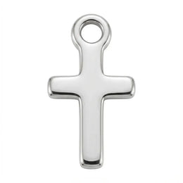 Cross Charm Necklace & Bracelet