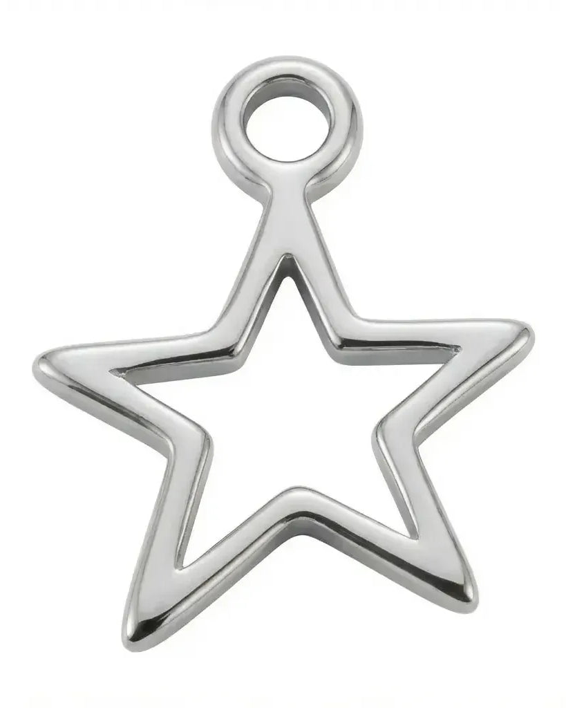 Hollow Star Charm Necklace & Bracelet