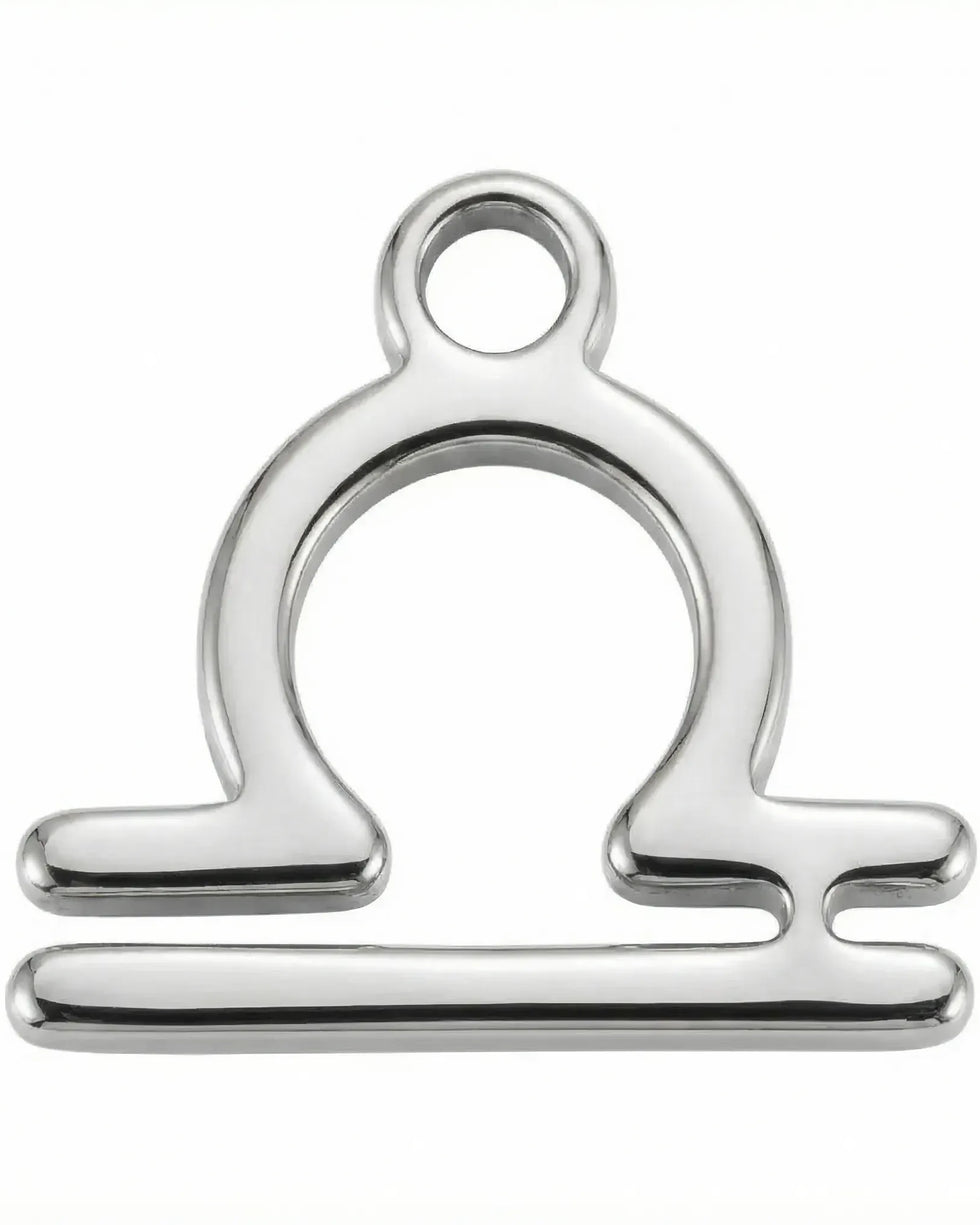 Silver Libra Pendant