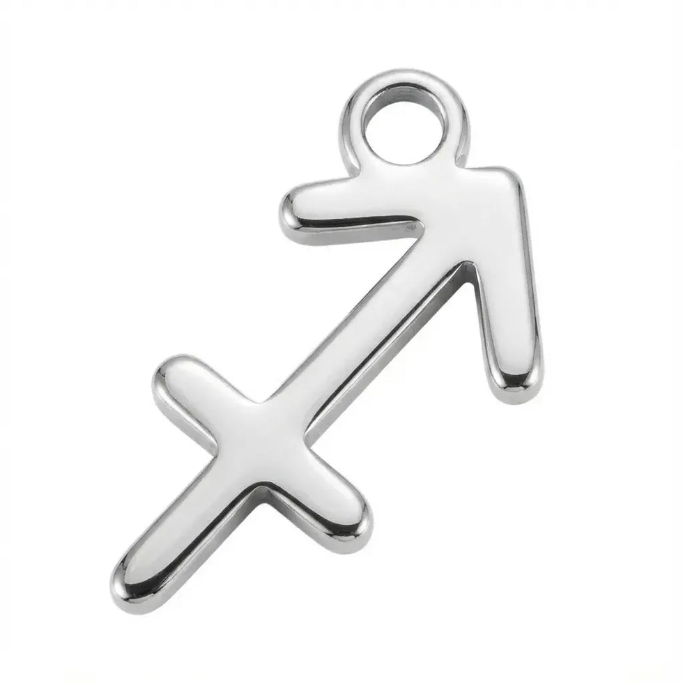 Sagittarius Zodiac | Gold or Silver Add-On Charm - HBD