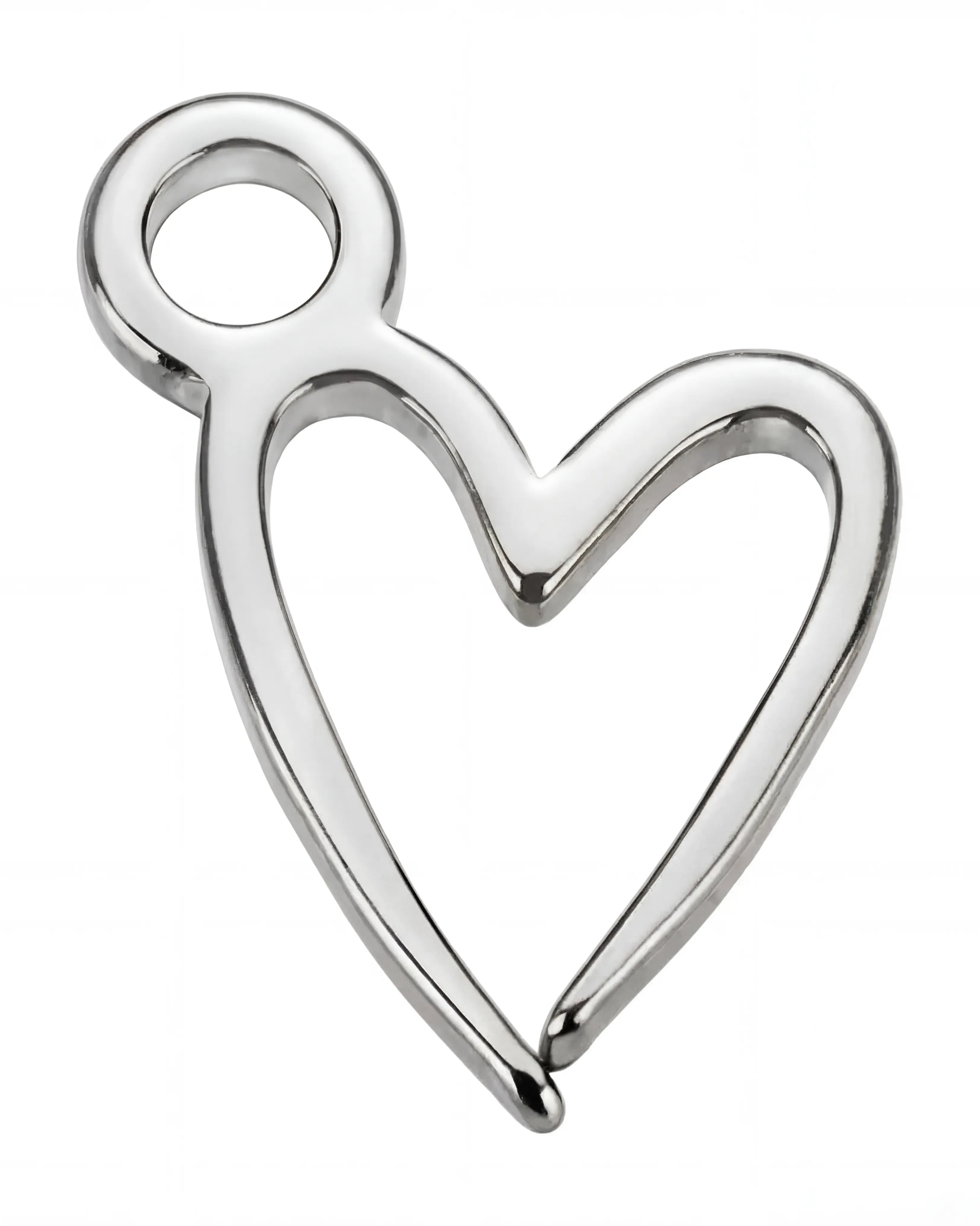 Signature Heart | Gold or Silver Add-On Charm - HBD
