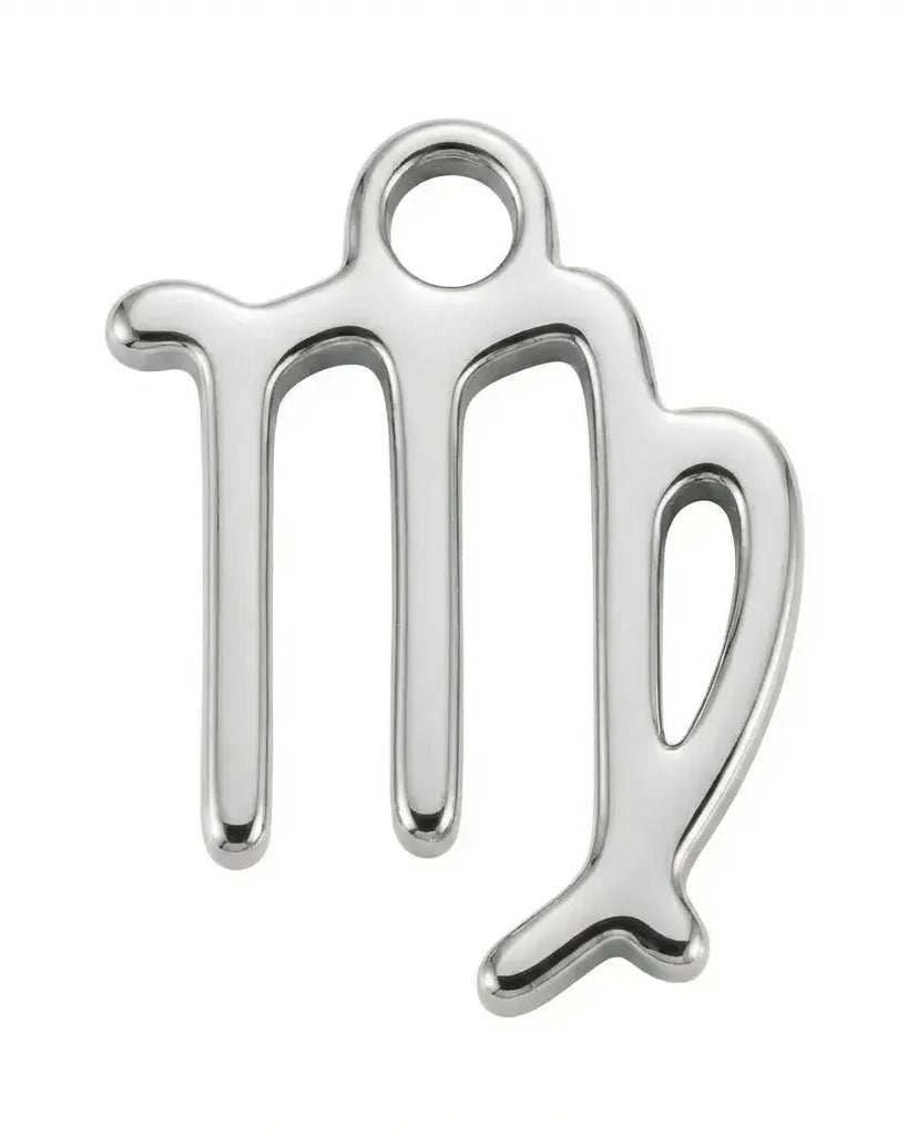 Silver Virgo Pendant