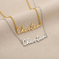 Colar com o nome Chester