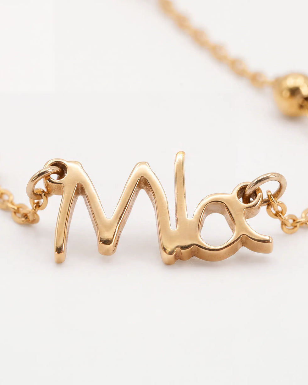 Kids Handwriting Necklace | Gold, Silver & Platinum